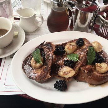 Raymond's - French Toast, regular coffee, and chorizo on the side. - American Near Me - Montclair, New Jersey Raymond's - French Toast, regular coffee, and chorizo on the side. - American Near Me - Montclair, New Jersey
