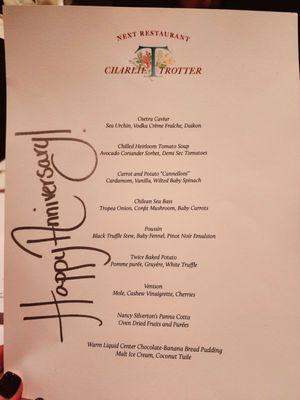 Menu photo 5 Next Chicago, IL Menu photo 5 Next Chicago, IL