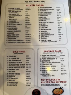 Menu photo 2 Ziggle Korean BBQ Artesia, CA Menu photo 2 Ziggle Korean BBQ Artesia, CA
