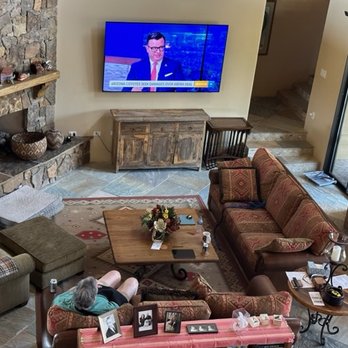 Walts TV - 85" wall mounted Samsung - Electronics Near Me - Tempe, Arizona