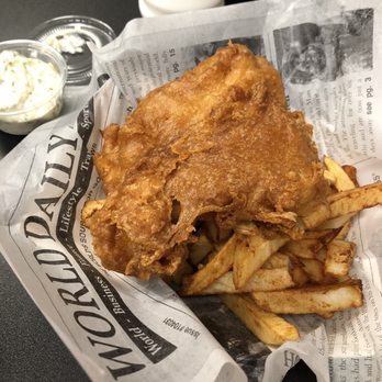 The Codfather - Cod and chips with their delicious tartar sauce. - Fish & Chips Near Me - Henderson, Nevada The Codfather - Cod and chips with their delicious tartar sauce. - Fish & Chips Near Me - Henderson, Nevada