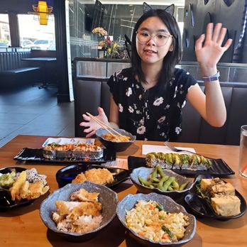 Okawa Sushi - AYCE sushi and teriyaki dishes. So happy I'm hungry and can enjoy their $$27.99 weekday regular lunch price ($34.95 Premium weekday)! - Japanese Near Me - Milpitas, California