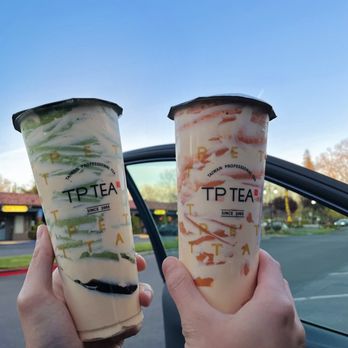 TP Tea - Pleasanton - Matcha tornado and Thai tea tornado - Bubble Tea Near Me - Pleasanton, California TP Tea - Pleasanton - Matcha tornado and Thai tea tornado - Bubble Tea Near Me - Pleasanton, California