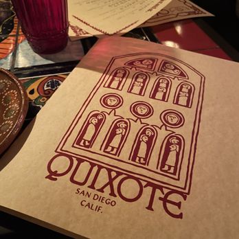Quixote - Menu - Mexican Near Me - San Diego, California Quixote - Menu - Mexican Near Me - San Diego, California