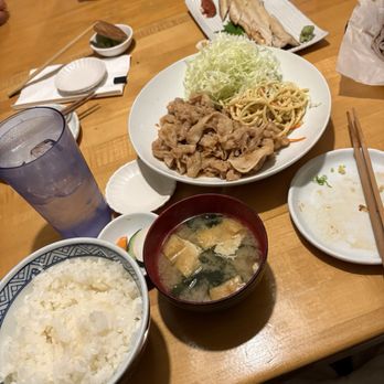 Otafuku Restaurant - Ginger Pork and Shredded Cabbage with Rice - Japanese Near Me - Gardena, California Otafuku Restaurant - Ginger Pork and Shredded Cabbage with Rice - Japanese Near Me - Gardena, California