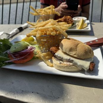 Paradise Beach Grille - Halibut burger - New American Near Me - Capitola, California Paradise Beach Grille - Halibut burger - New American Near Me - Capitola, California