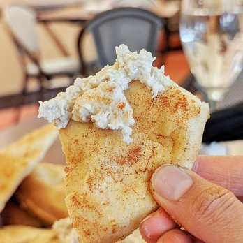 The Courtyard Cafe at Heard Museum - Teparay Bean Hummus with Fry Bread - American Near Me - Phoenix, Arizona The Courtyard Cafe at Heard Museum - Teparay Bean Hummus with Fry Bread - American Near Me - Phoenix, Arizona