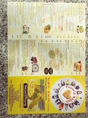 Menu photo 1 Pizzeria napoli Mainz, RP Menu photo 1 Pizzeria napoli Mainz, RP