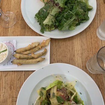 Marlowe - Little Gem Salad and Warm Open Faced Deviled Egg Sandwich - Diners Near Me - San Francisco, California Marlowe - Little Gem Salad and Warm Open Faced Deviled Egg Sandwich - Diners Near Me - San Francisco, California