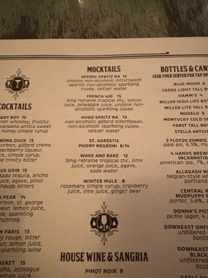 Menu photo 2 Black Sheep Milwaukee, WI