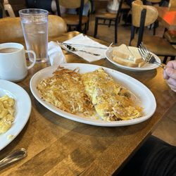 Patron Breakfast Diner - Meat lovers omelette
