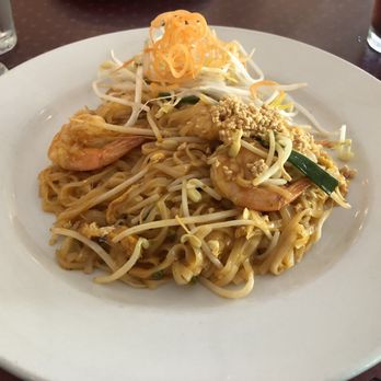 Thai Café - Pad Thai Shrimp - Thai Near Me - Durham, North Carolina