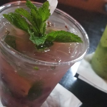 El Karakol - Grape mojito...best i ever had - Caribbean Near Me - La Parguera, Puerto Rico