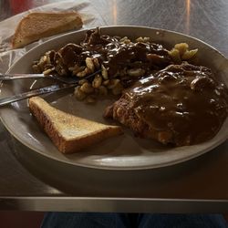 Rock Cafe - Their Jägersnitzel is delicious!