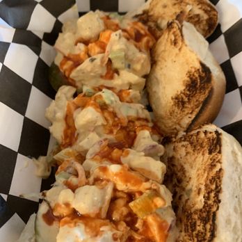 Steaming Goat - Buffalo chicken salad sliders - Food Trucks Near Me