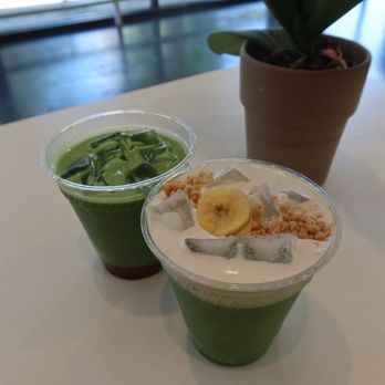 Sun House Cafe - banana matcha latte - Coffee & Tea Near Me - Sacramento, California Sun House Cafe - banana matcha latte - Coffee & Tea Near Me - Sacramento, California