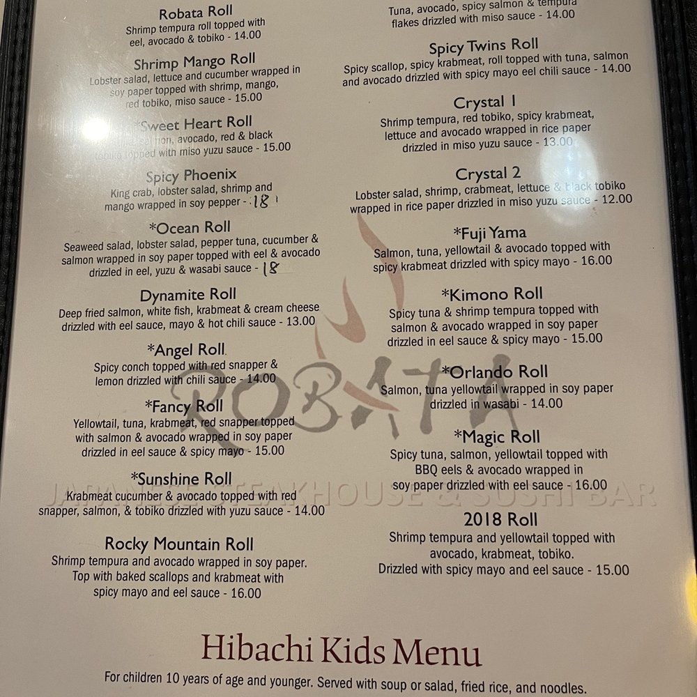 Robata Japanese Steak House - Japanese Near Me - Clermont, Florida Robata Japanese Steak House - Japanese Near Me - Clermont, Florida