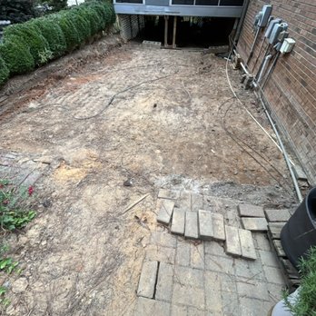 Sterling Constructs - Open area to be filled for fire pit - Excavation Services Near Me Sterling Constructs - Open area to be filled for fire pit - Excavation Services Near Me