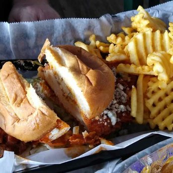 Angry Pepper  Waterside - Spicy chicken sandwich - Barbeque Near Me - Madeira Beach, Florida