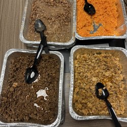 911 Taco Bar - Beans were legit ! Rice was good.