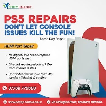 Laptop and Computer Repairs - PcKey Callout - PS5 Repair - IT Services & Computer Repair Near Me - Bradford, XWY