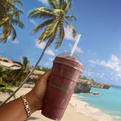 Paradise world Foods - Super Berrys Antiox Power Packed Subbed the raspberry for banana.
