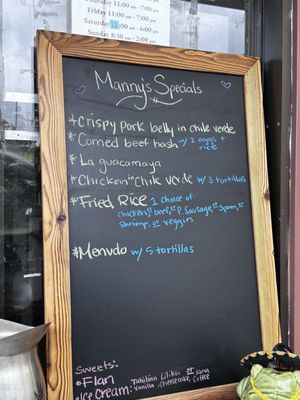 Menu photo 4 Manny's Kitchen Captain Cook, HI