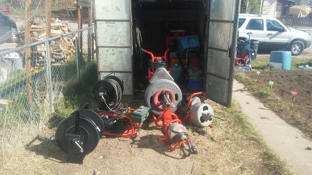 Slide of Mountain Magic Drain Cleaning