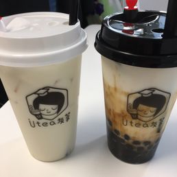Green milk tea & dirty milk