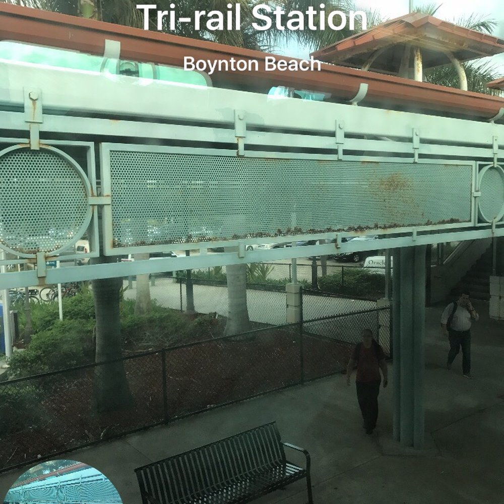 Boynton Beach Tri-rail Station - 4th stop.. - Train Stations Near Me - Boynton Beach, Florida