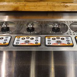 Freight Yard Grill - Bottoms up beer dispenser