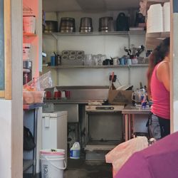 Lyndall's Sports Stop Grill - Only one server / Dishwasher/ Busser/ Counter person. This girl is running, make sure you tip her good !
