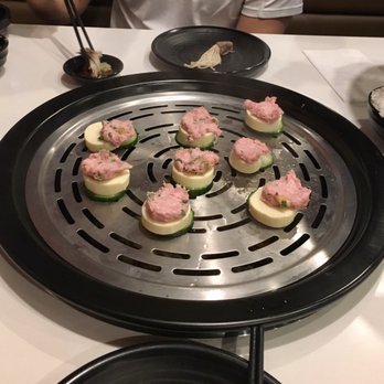Tastee Steam Kitchen - Tofu and minced pork before steaming - Seafood Near Me - Oakland, California