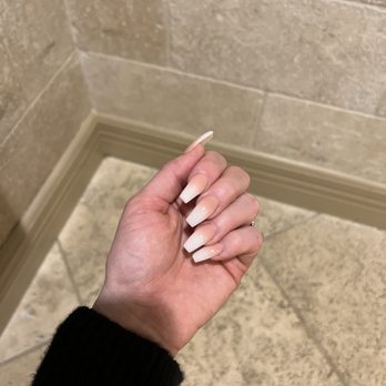 Castle Nail Bar - My first full set. I asked for ombré and Tee did a beautiful job! - Nail Salons Near Me - Bellevue, Washington Castle Nail Bar - My first full set. I asked for ombré and Tee did a beautiful job! - Nail Salons Near Me - Bellevue, Washington
