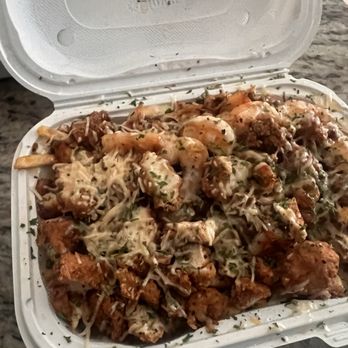 Frynot - Crawfish shrimp and chicken Alfredo Fries - Desserts Near Me - Moreno Valley, California Frynot - Crawfish shrimp and chicken Alfredo Fries - Desserts Near Me - Moreno Valley, California
