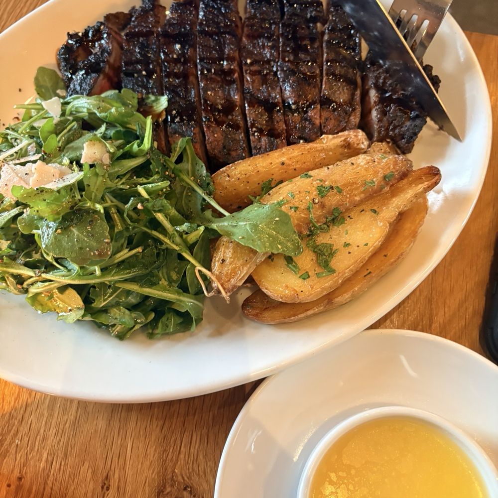 Lucco Cucina & Bar - Porcini rubbed ribeye steak - Italian Near Me - Florham Park, New Jersey Lucco Cucina & Bar - Porcini rubbed ribeye steak - Italian Near Me - Florham Park, New Jersey