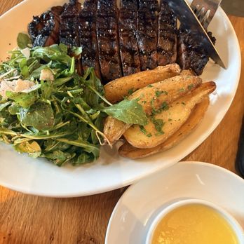Lucco Cucina & Bar - Porcini rubbed ribeye steak - Italian Near Me - Florham Park, New Jersey Lucco Cucina & Bar - Porcini rubbed ribeye steak - Italian Near Me - Florham Park, New Jersey