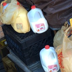 Apna Bazar - Spoiled milks that was returned by others.