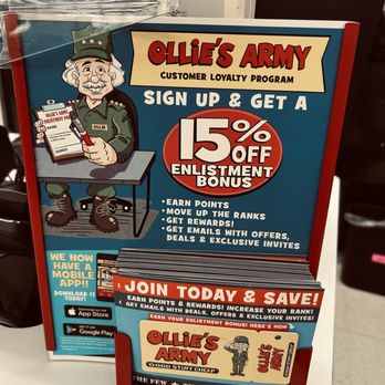 Ollie's Bargain Outlet - Rewards program - Discount Store Near Me - Galveston, Texas Ollie's Bargain Outlet - Rewards program - Discount Store Near Me - Galveston, Texas