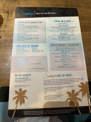 Menu photo 1 Sammy's Beach Bar & Grill Honolulu, HI