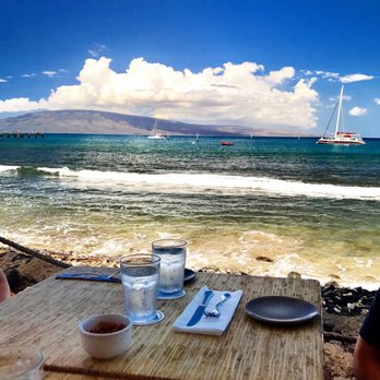 Honu Oceanside - The view from the patio tables doesn't disappoint. - Seafood Near Me - Lahaina, Hawaii