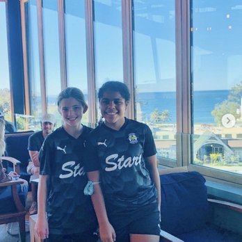 Monarch Ocean Pub - Soccer friends showing off the view - Gastropubs Near Me - Del Mar, California