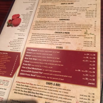 The Chop House - Menu - Steakhouses Near Me - Augusta, Georgia The Chop House - Menu - Steakhouses Near Me - Augusta, Georgia