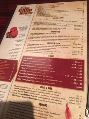 Menu photo 4 The Chop House Augusta, GA Menu photo 4 The Chop House Augusta, GA