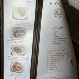 Fall menu specials Fall menu specials