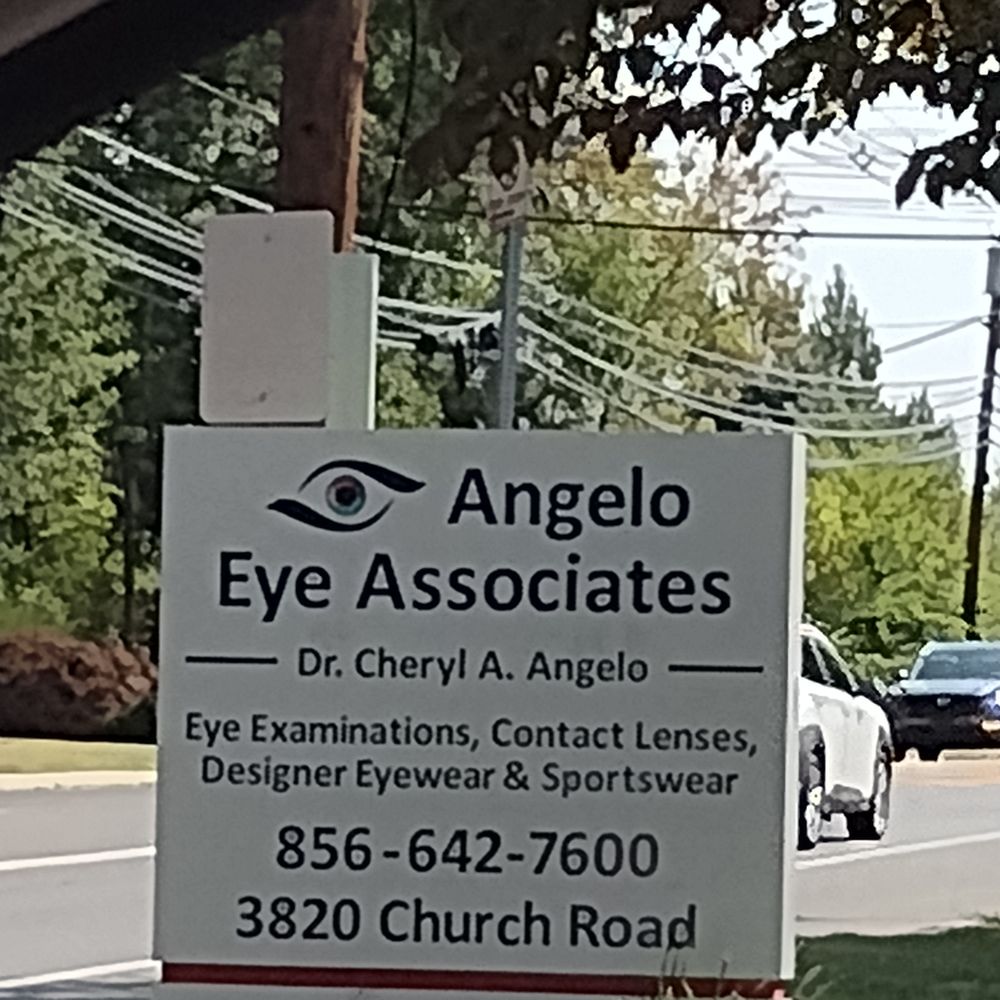 Angelo Cheryl, OD - Angelo Eye Associates - The marque for Angelo Eye Associates Attn: Dr. Cheryl A. Angelo - Optometrists Near Me - Mount Laurel, New Jersey Angelo Cheryl, OD - Angelo Eye Associates - The marque for Angelo Eye Associates Attn: Dr. Cheryl A. Angelo - Optometrists Near Me - Mount Laurel, New Jersey