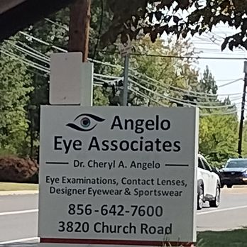 Angelo Cheryl, OD - Angelo Eye Associates - The marque for Angelo Eye Associates Attn: Dr. Cheryl A. Angelo - Optometrists Near Me - Mount Laurel, New Jersey Angelo Cheryl, OD - Angelo Eye Associates - The marque for Angelo Eye Associates Attn: Dr. Cheryl A. Angelo - Optometrists Near Me - Mount Laurel, New Jersey