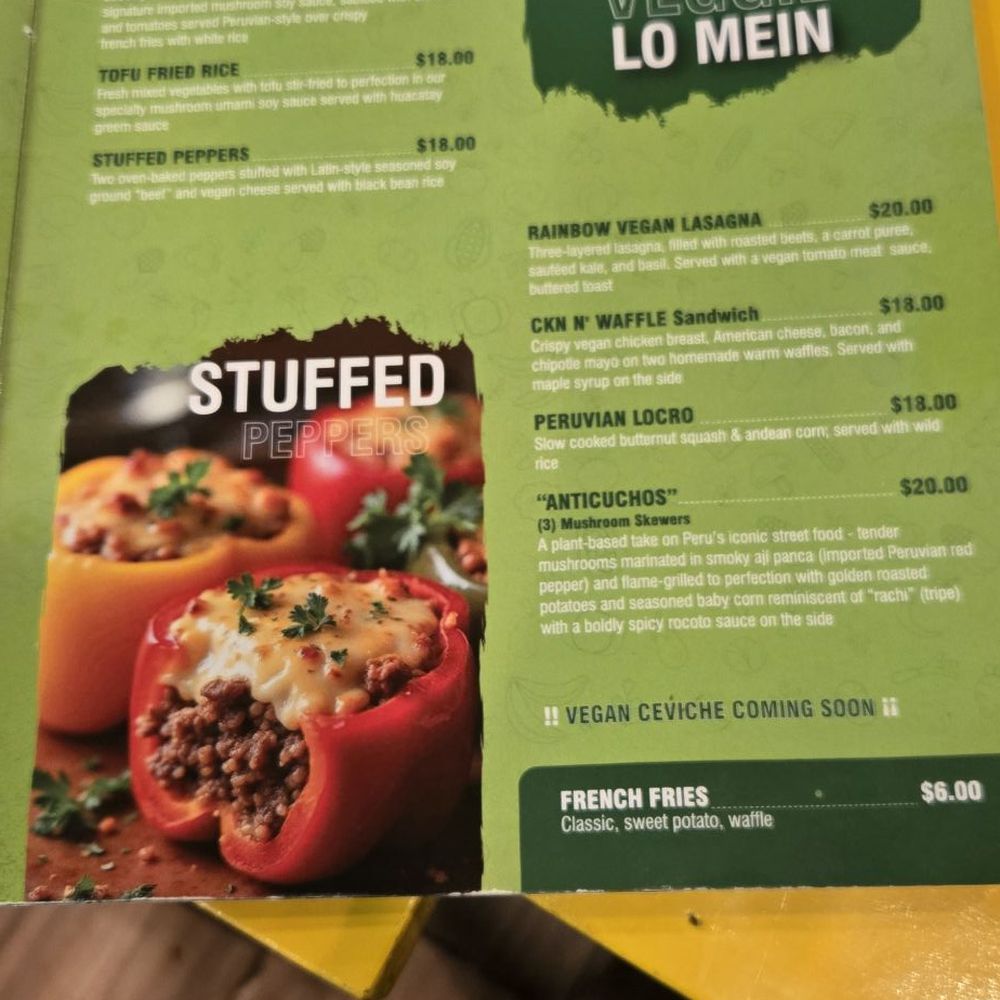 Vivan Los Vegans - Menu - Vegan Near Me - Linden, New Jersey Vivan Los Vegans - Menu - Vegan Near Me - Linden, New Jersey