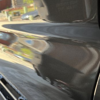 Caliber Collision - Finish on rear driver side door. - Body Shops Near Me - Colorado Springs, Colorado