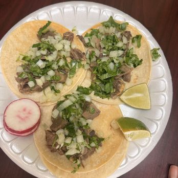 Adelitas Mexican Food - Lengua tacos priced at $3.00 each. They have such a good rich flavor. - Mexican Near Me - Boise, Idaho Adelitas Mexican Food - Lengua tacos priced at $3.00 each. They have such a good rich flavor. - Mexican Near Me - Boise, Idaho